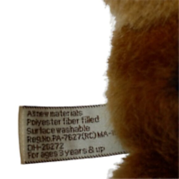 HugFun International Brown Teddy Bear Christmas Sweater 6" - Picture 6 of 6